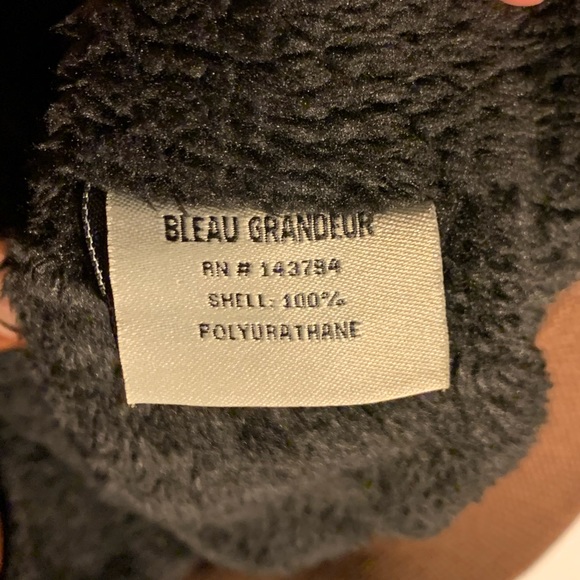 Men’s Brown Leather Jacket Bleau Grandeur Medium - Picture 3 of 3